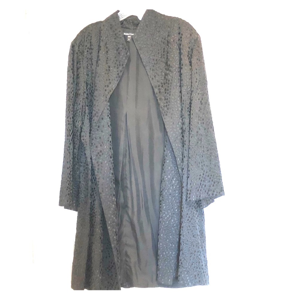 Evening Overcoat (100% silk with silk lining)